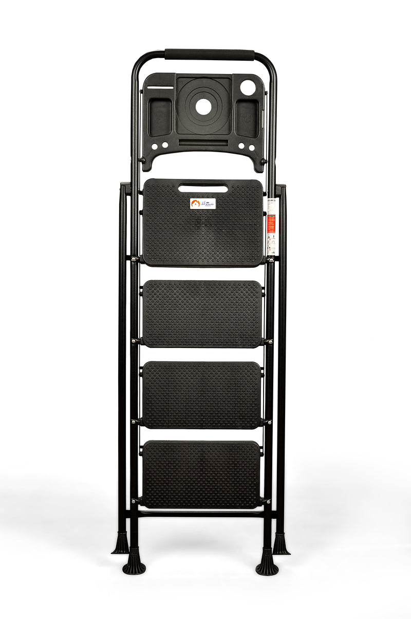 VDM Home Products Keukentrap 4 treden - Huishoudtrap met gereedschapstray