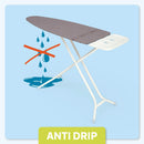 Re-Crafted** AIRPRO By Widex Strijkplank - 115 x 42 Compact - 50% Sneller strijken - Extra duurzaam - Inclusief gratis Airpro Strijkplankhoes