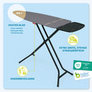 AIRPRO By Widex Strijkplank - 120x42 L Antraciet Original - 50% Sneller strijken - Extra duurzaam - Inclusief gratis Airpro Strijkplankhoes