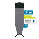 AIRPRO By Widex Strijkplank - 120x42 L Antraciet Original - 50% Sneller strijken - Extra duurzaam - Inclusief gratis Airpro Strijkplankhoes