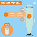 Laundryspecialist 2 laagse CLASSIC strijkplankhoes - Optimaal strijkcomfort en stoomdoorlatend