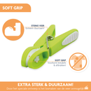 Wasknijperzak met ophanglus – Inclusief 20 soft-grip wasknijpers