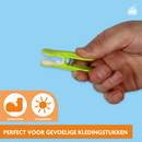 Laundryspecialist - Extra sterke wasknijpers met soft-grip - Set van 16 - 32 - 48 of 64 stuks