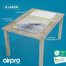 AIRPRO By Widex 6 laagse strijkdeken Giant - 148 x 80