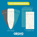 AIRPRO By Widex 6 laagse strijkdeken XL - 135 x 65 - Beige