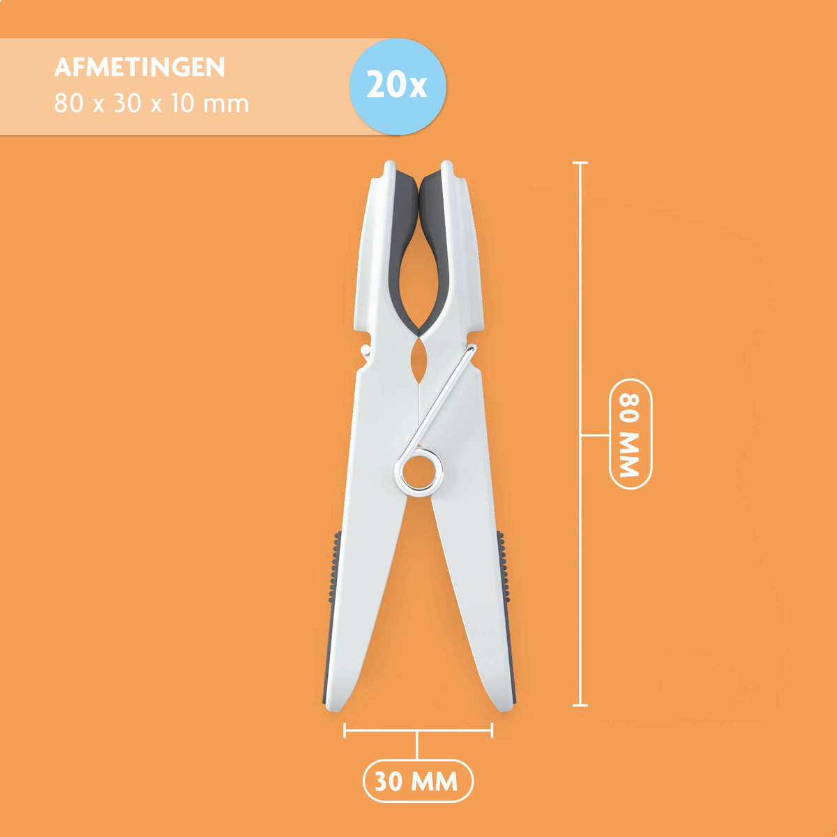 48 wasknijpers met veren van roestvrij staal, soft-grip, soft-grip, softtouch, roze 48 wasknijpers met veren van roestvrij staal, soft-grip, soft-grip, softtouch, roze