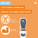 Laundryspecialist - Extra sterke wasknijpers met soft-grip - Set van 20 - 40 - 60 of 80 stuks grijs/wit