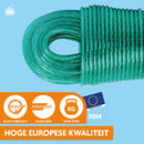 Waslijn met stalen kern 50 meter - Groen