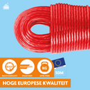 Waslijn met stalen kern 50 meter - Rood