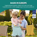 Waslijn met stalen kern 35 meter - Transparant