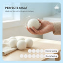 Drogerballen van natuurwol - Set van 6 stuks