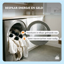 Drogerballen van natuurwol - Set van 6 stuks zwart