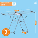 Uitklapbaar Droogrek Bobby – Drooglengte van 29 meter
