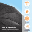 VDM Home Products Stormparaplu - Zwart - Ø 103 cm - Windproof tot 110km p/u