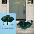 VDM Home Products Stormparaplu - Groen - Ø 103 cm - Windproof tot 110km p/u