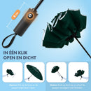 VDM Home Products Stormparaplu - Groen - Ø 103 cm - Windproof tot 110km p/u