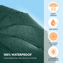 VDM Home Products Stormparaplu - Groen - Ø 103 cm - Windproof tot 110km p/u