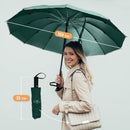 VDM Home Products Stormparaplu - Groen - Ø 103 cm - Windproof tot 110km p/u