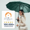 VDM Home Products Stormparaplu - Groen - Ø 103 cm - Windproof tot 110km p/u