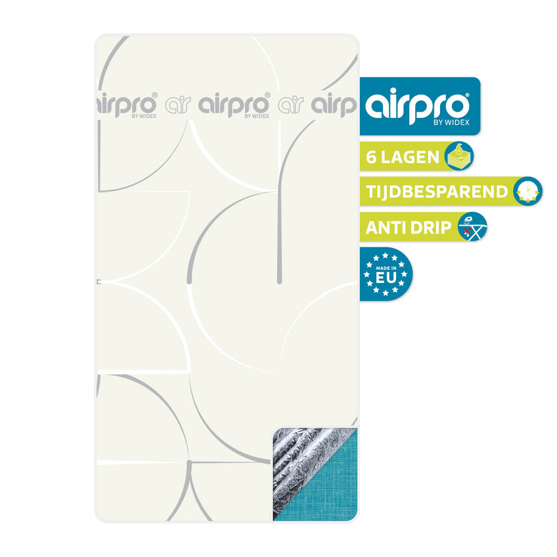 AIRPRO By Widex 6 laagse strijkdeken Giant - 148 x 80 - Beige