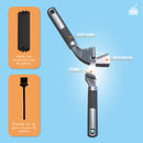 Knoflookpers - vaatwasserbestendig - inclusief gratis knoflookpeller en kwastje