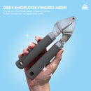 Knoflookpers - vaatwasserbestendig - inclusief gratis knoflookpeller en kwastje