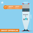 Strijkplank - 137 x 38 cm - Ironing is Hot - Blauw