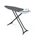 LaundrySpecialist strijkplank met hittebestendige parkeerzone - strijkoppervlak 137 x 38 cm - Inclusief gratis molton onderlegger - 3 laagse strijkplankhoes - Strijktafel