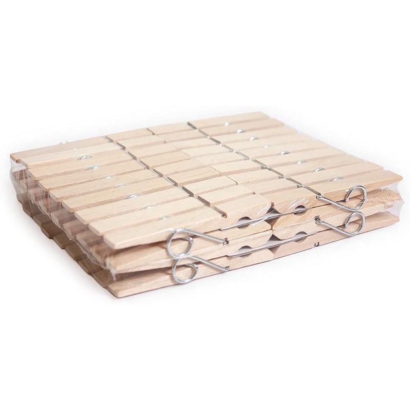 Houten wasknijpers (84 mm) - Set van 36 - 72 of 108 stuks