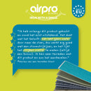 AIRPRO By Widex 6 laagse strijkdeken XL - 135 x 65 - Linen blue