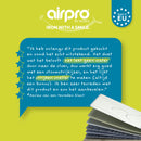 AIRPRO By Widex 6 laagse strijkdeken XL - 135 x 65 - Beige