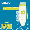 Airpro By Widex Strijkplankhoes - 6 laags - Beige - Tot 50% sneller strijken