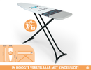 Strijkplank - 137 x 38 cm - Ironing is Hot - Blauw