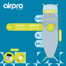 Airpro By Widex Strijkplankhoes - 6 laags - Flagstones Lila - Tot 50% sneller strijken