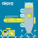 Airpro By Widex Strijkplankhoes - 6 laags - Flagstones Lila - Tot 50% sneller strijken