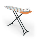 LaundrySpecialist strijkplank met hittebestendige parkeerzone - strijkoppervlak 137 x 38 cm - Inclusief gratis molton onderlegger - 3 laagse strijkplankhoes - Strijktafel