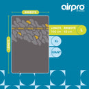 AIRPRO By Widex 6 laagse strijkdeken L - 100 x 65 - Flagstones