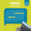 AIRPRO By Widex 6 laagse strijkdeken L - 100 x 65 - Flagstones Lila