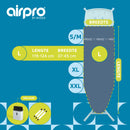(Coming soon) Airpro By Widex Strijkplankhoes - 6 laags - Moonlight Blue - Tot 50% sneller strijken
