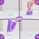 Qwikr Multi XXL 8 stuks grijs (3x), lichtblauw (3x), blauw (2x)