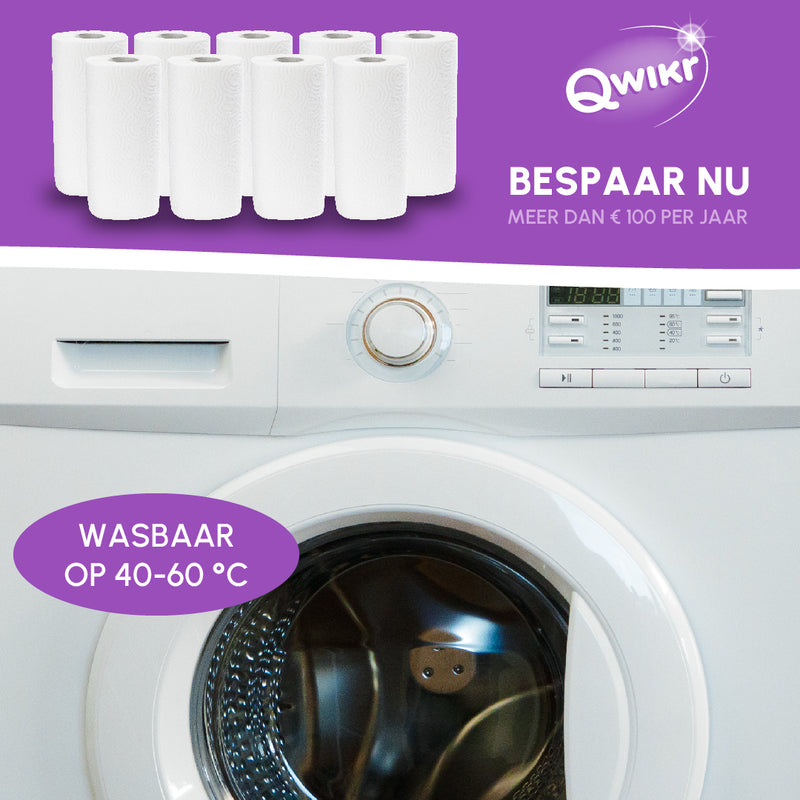 Qwikr Keuken 12 stuks paars (4x), rood (4x), roze (4x)