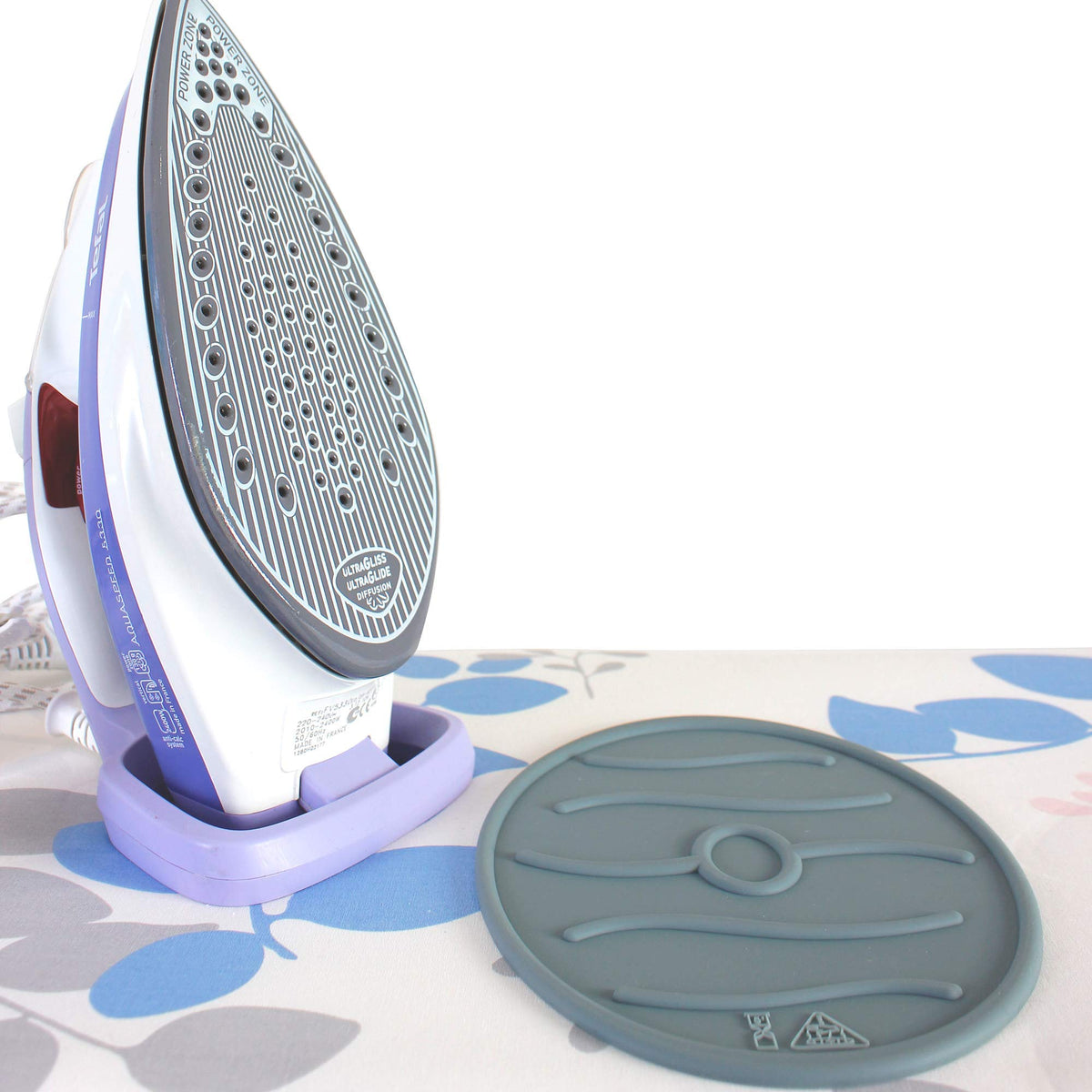 IJzeren steun, antislip hittebestendige siliconen strijkplaat pad mat lade schotel mat pot standaard (rood IJzeren steun, antislip hittebestendige siliconen strijkplaat pad mat lade schotel mat pot standaard (rood