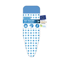 Strijkplankhoes met hittebestendige parkeerzone - 3 Laags - Lichtblauw