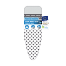 Strijkplankhoes met glijzone & hittebestendige parkeerzone - 3 Laags - Stippen