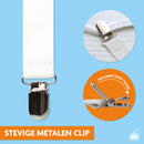 Overtrekspanners/ Hoeslakenspanners - Set van vier