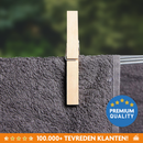 Houten wasknijpers (100 mm) - Set van 36 - 72 of 108 stuks