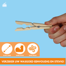 Houten wasknijpers (100 mm) - Set van 36 - 72 of 108 stuks