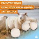 Drogerballen van natuurwol - Set van 8 stuks