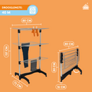 Droogrek Lea – Drooglengte van 40 meter