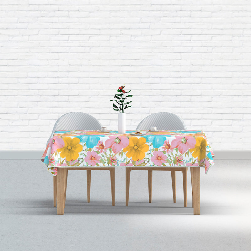 Waterafstotend en vlekafstotend tafelkleed - Sunny Flowers
